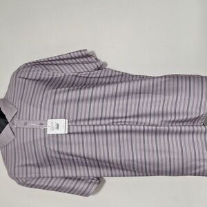 Ben Sherman Polo Golf Men's Purple Striped Shirt